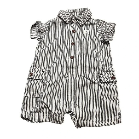 Carter's Baby Boys Rompers Size 3 Months Lot of 3 Multicolor - Picture 4 of 7
